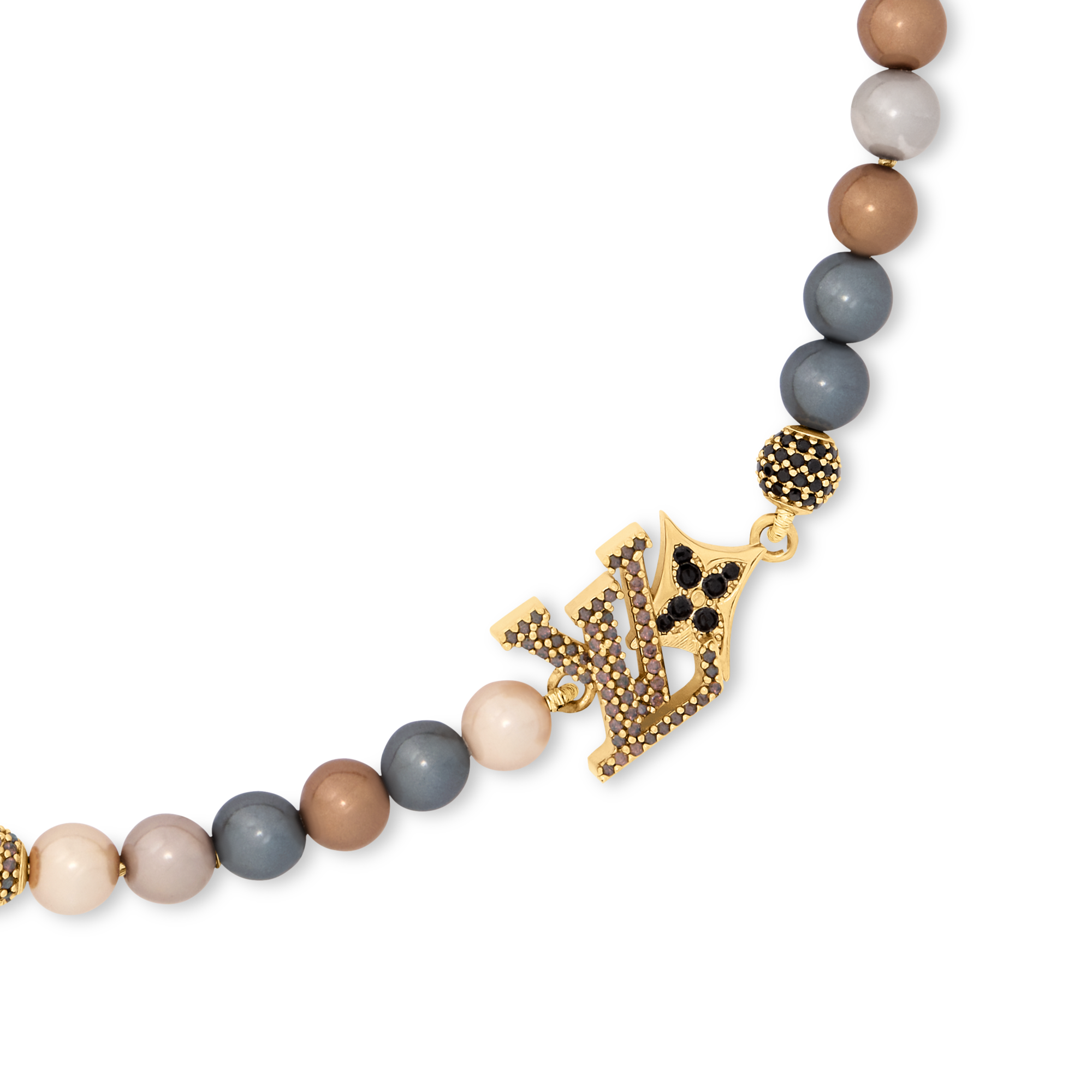 LV Dandy Pearls Necklace - Luxury S00 Black | LOUIS VUITTON